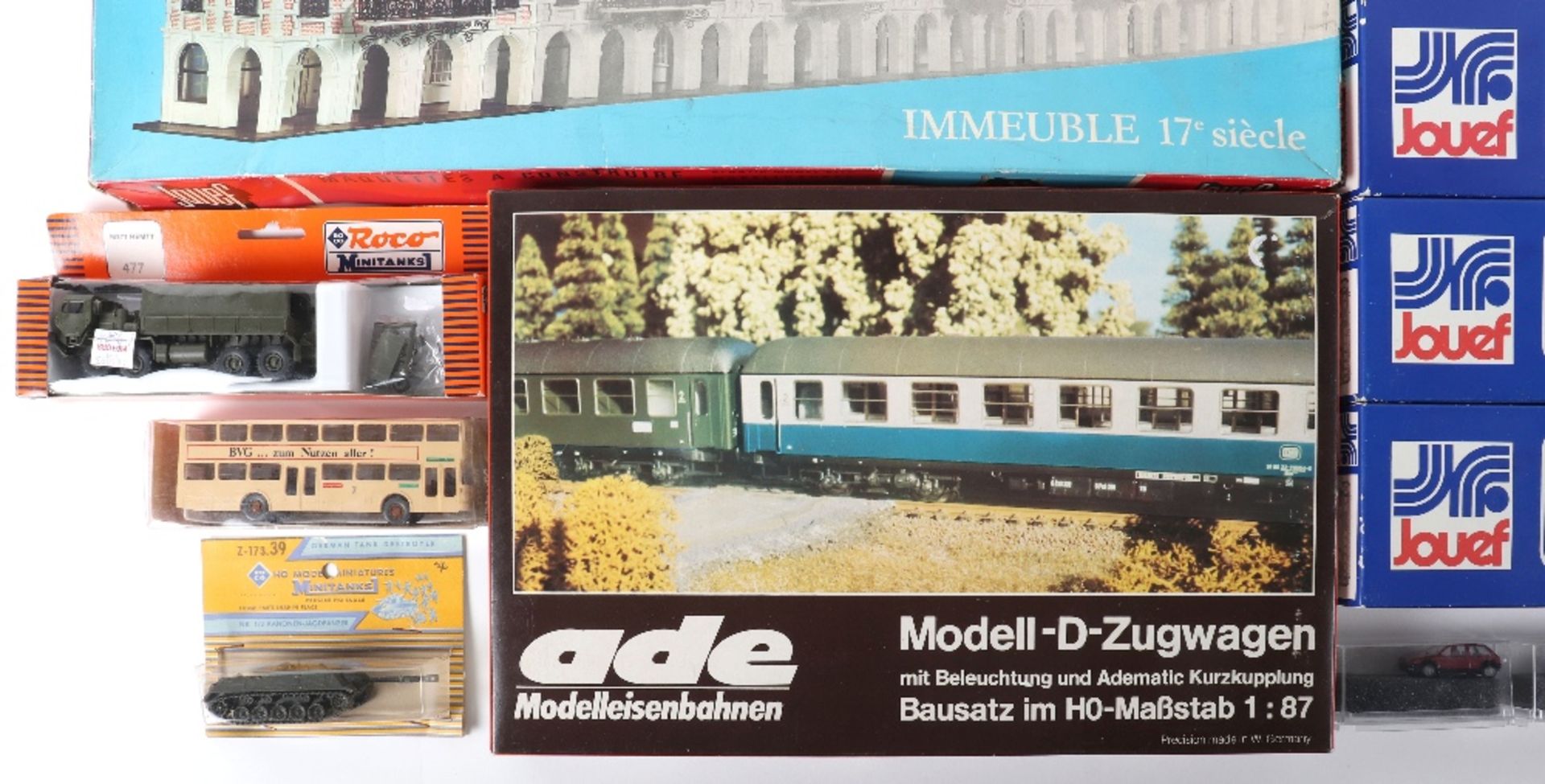 Boxed Liliput and Jouef HO gauge locomotive and rolling stock - Bild 2 aus 6