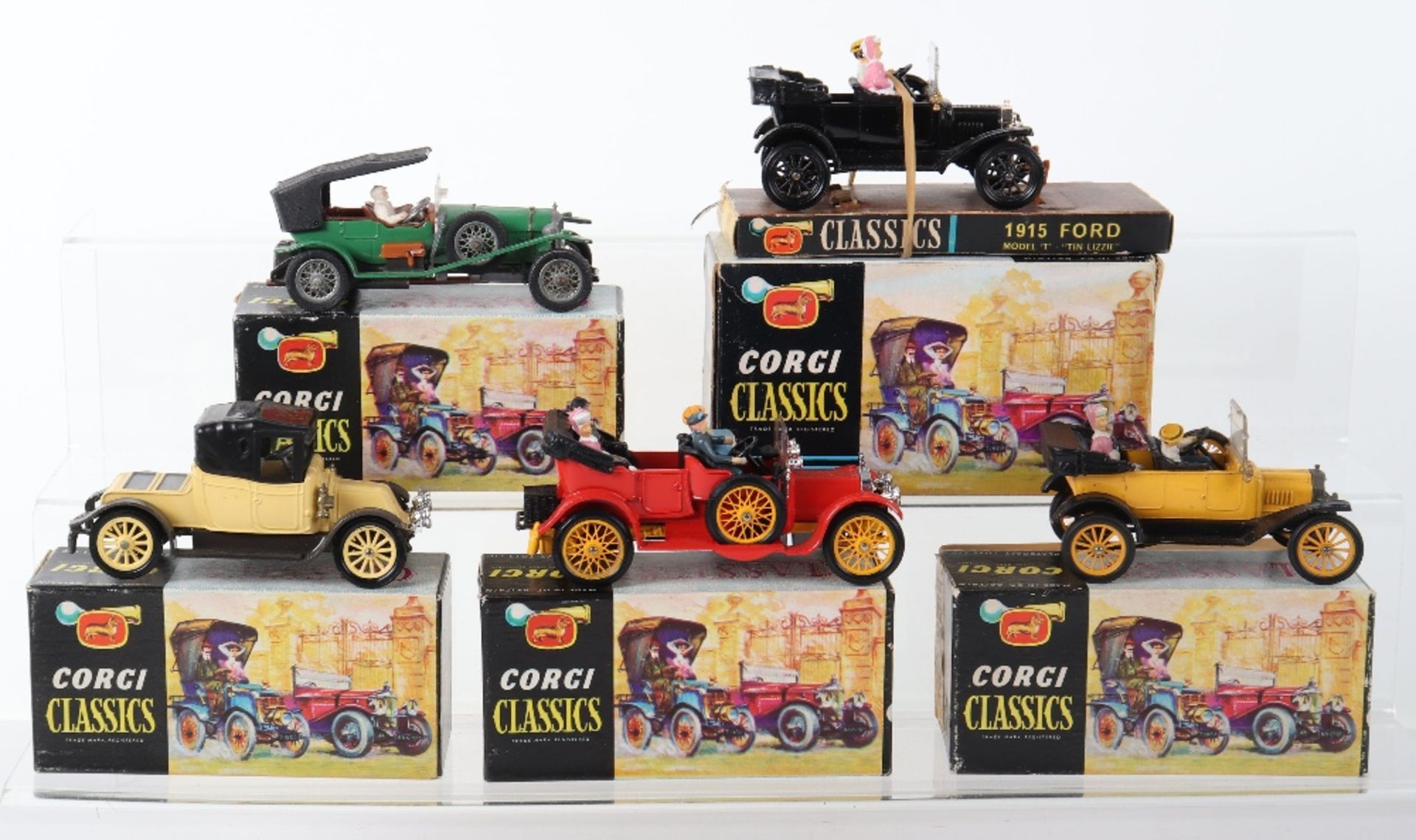 Five Boxed Vintage Corgi Classics, - Image 2 of 2