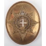 Coldstream Guards Georgian Style Shoulder Belt Plate