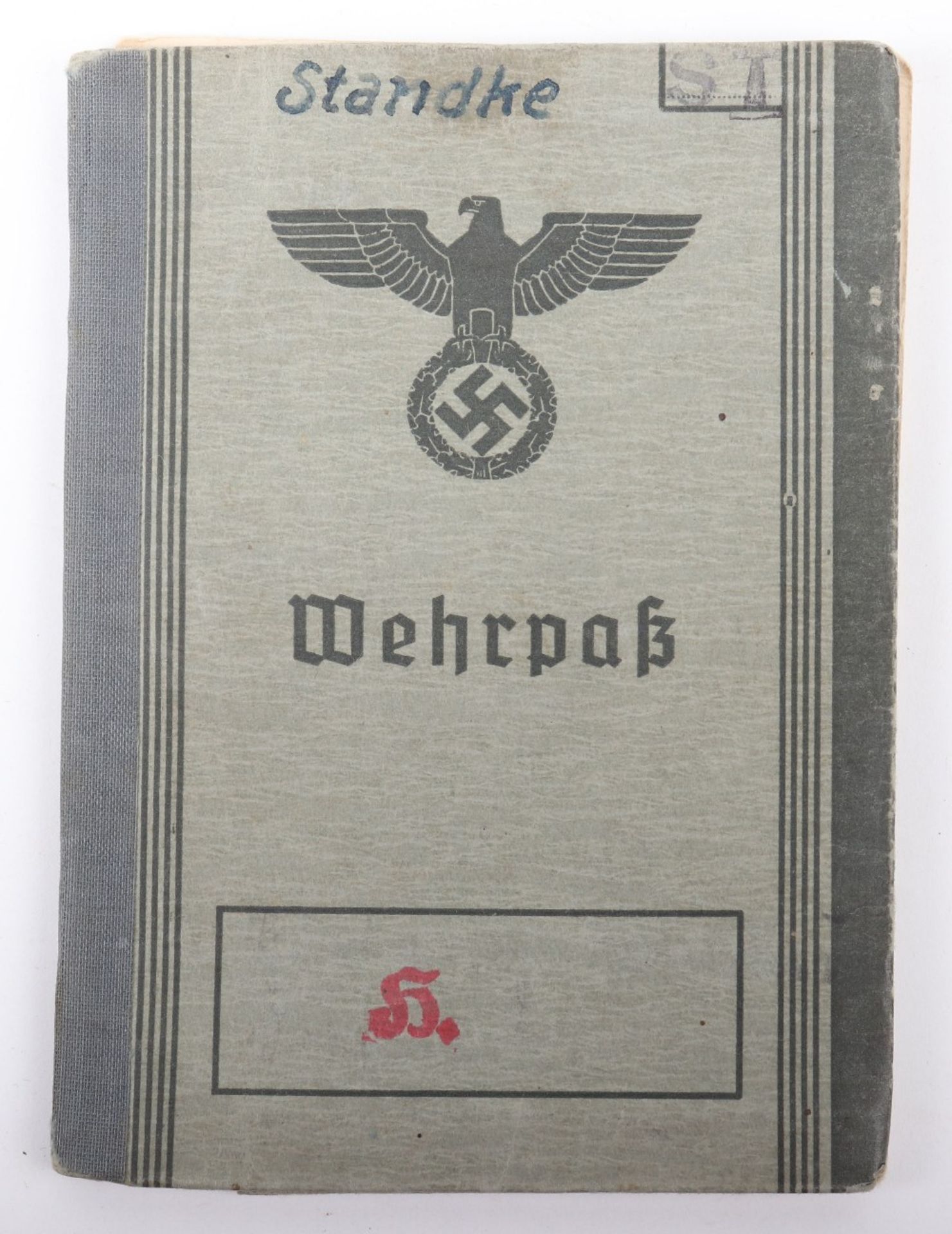 WW2 German Army 1942 Eastern Front Casualty Wehrpass