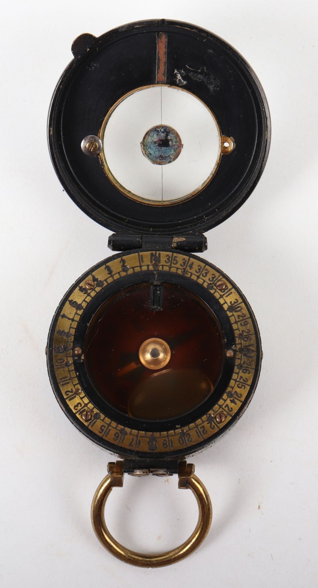 Military Sinclair Reflex Compass and Lamp - Bild 11 aus 12