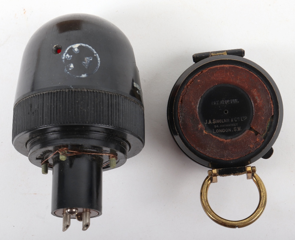 Military Sinclair Reflex Compass and Lamp - Image 3 of 12