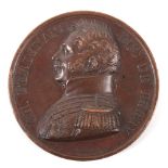 French 1820 Assassination of Ferdinand Duc de Berry Medal