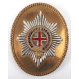 Georgian Style Coldstream Guards Officers Shoulder Belt Plate