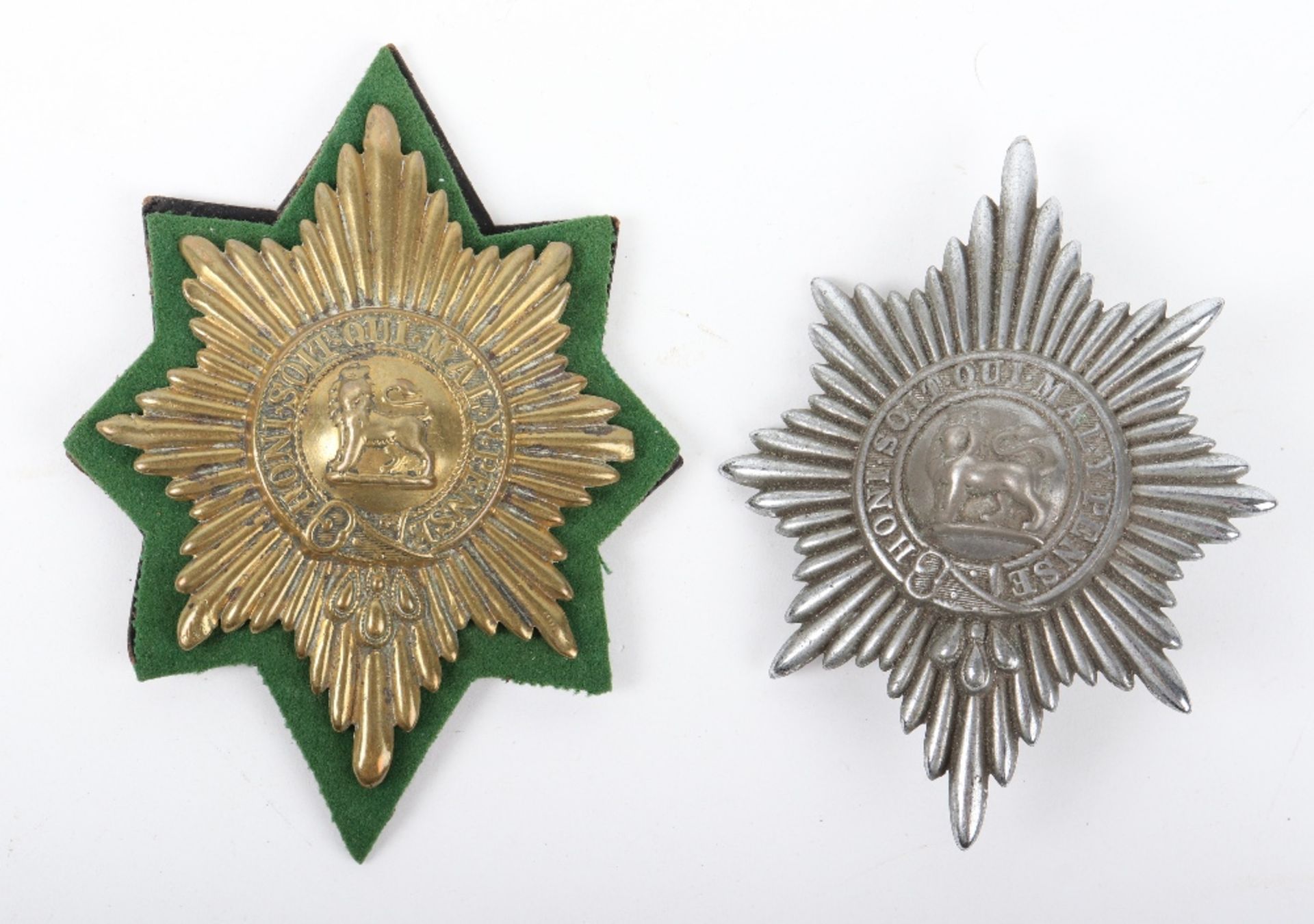 Kings Own Royal Lancaster Regt Officers Valise Badge