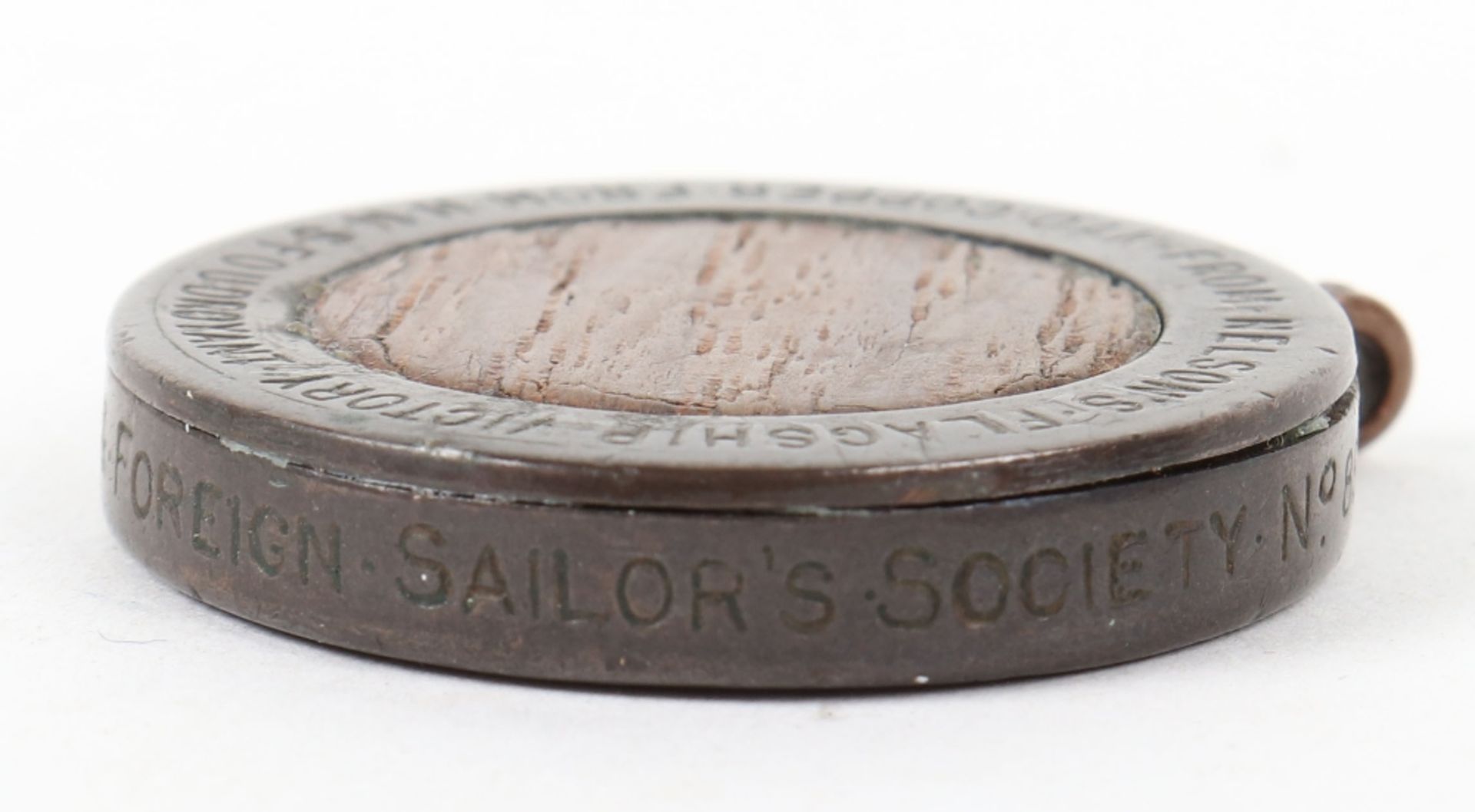 Pendant made from Oak and Copper from Nelsons Flag Ship H.M.S.FOUDROYANT - Bild 5 aus 6