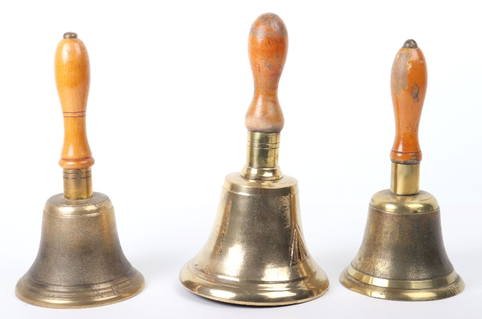 2x ARP Brass Handheld Bells - Bild 5 aus 12