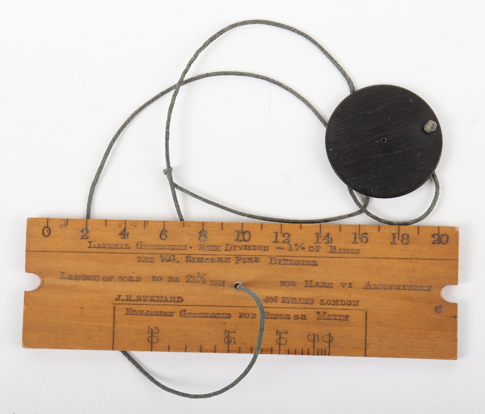 Extremely Rare British Boer War & WW1 Fire Direction Calculator For Rifles & Maxim Guns - Image 2 of 2