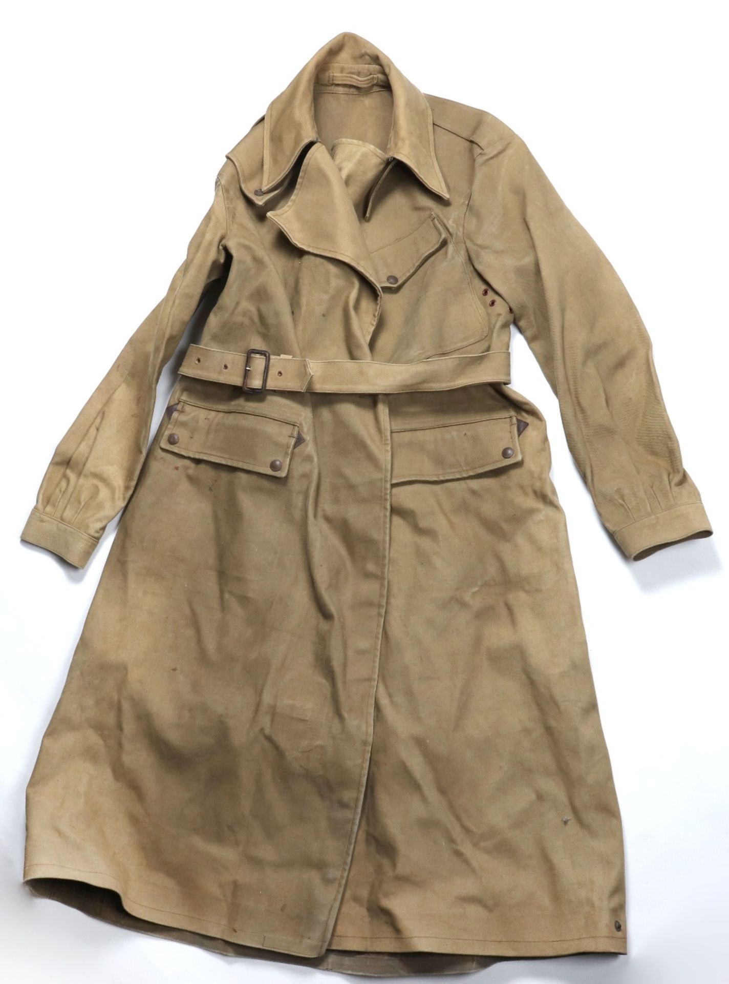 WW2 Despatch riders coat and Military Items - Image 2 of 22