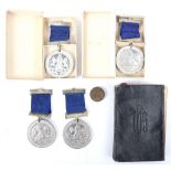 Vintage School Medals and Prayer Book