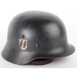 WW2 German M-40 Pattern Steel Combat Helmet