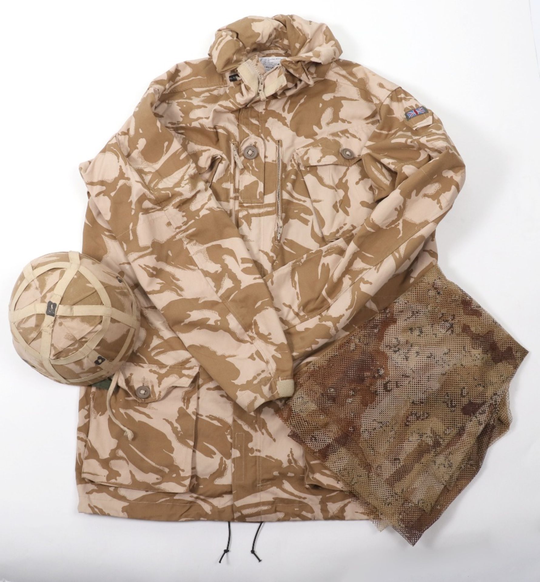 British Army Gulf War / Desert Cammo Windproof Combat Smock - Bild 6 aus 18