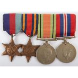WW2 British Campaign Medal Group