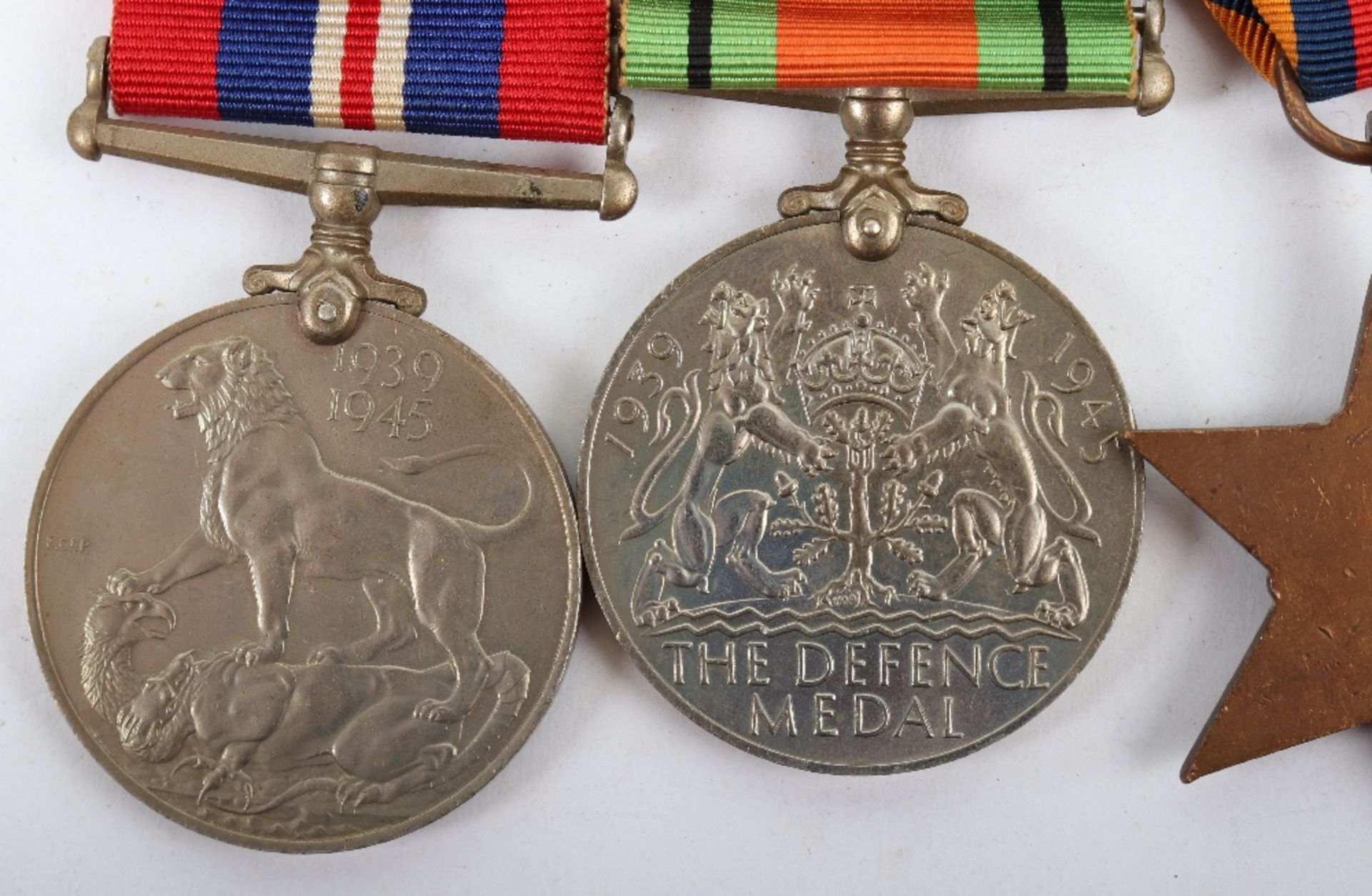 WW2 British Campaign Medal Group - Bild 5 aus 6