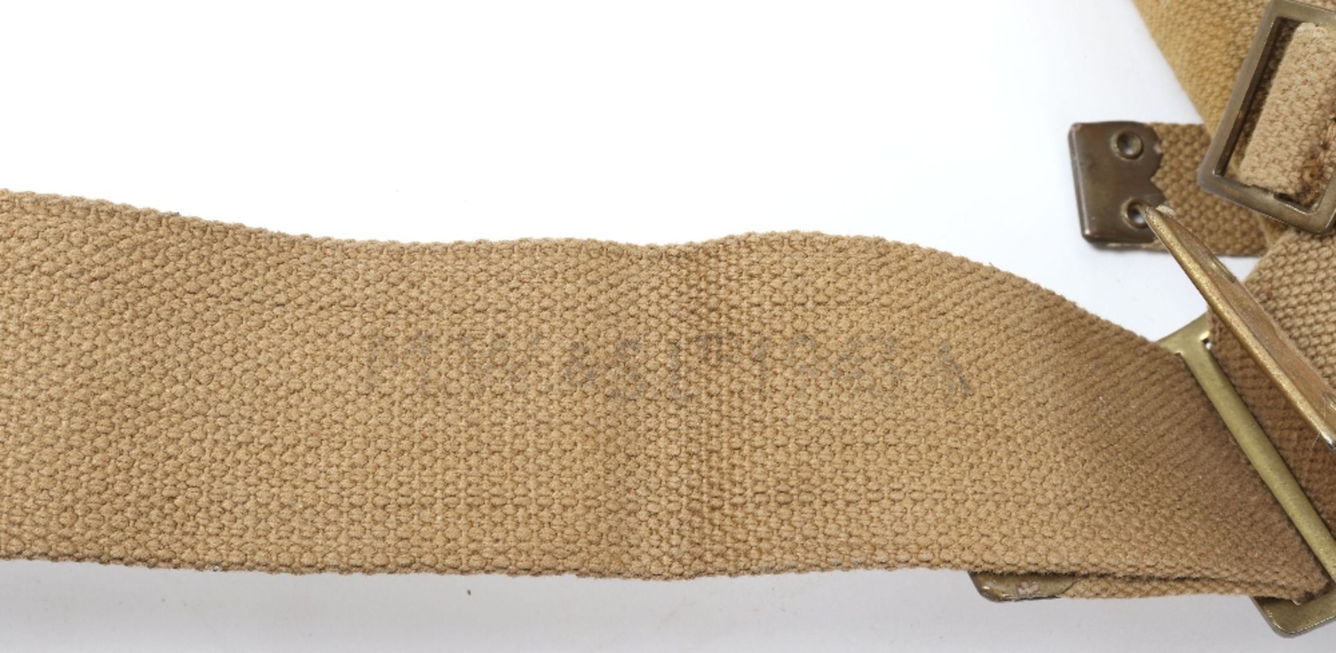 British Army Steel Helmet and Webbing - Image 11 of 11