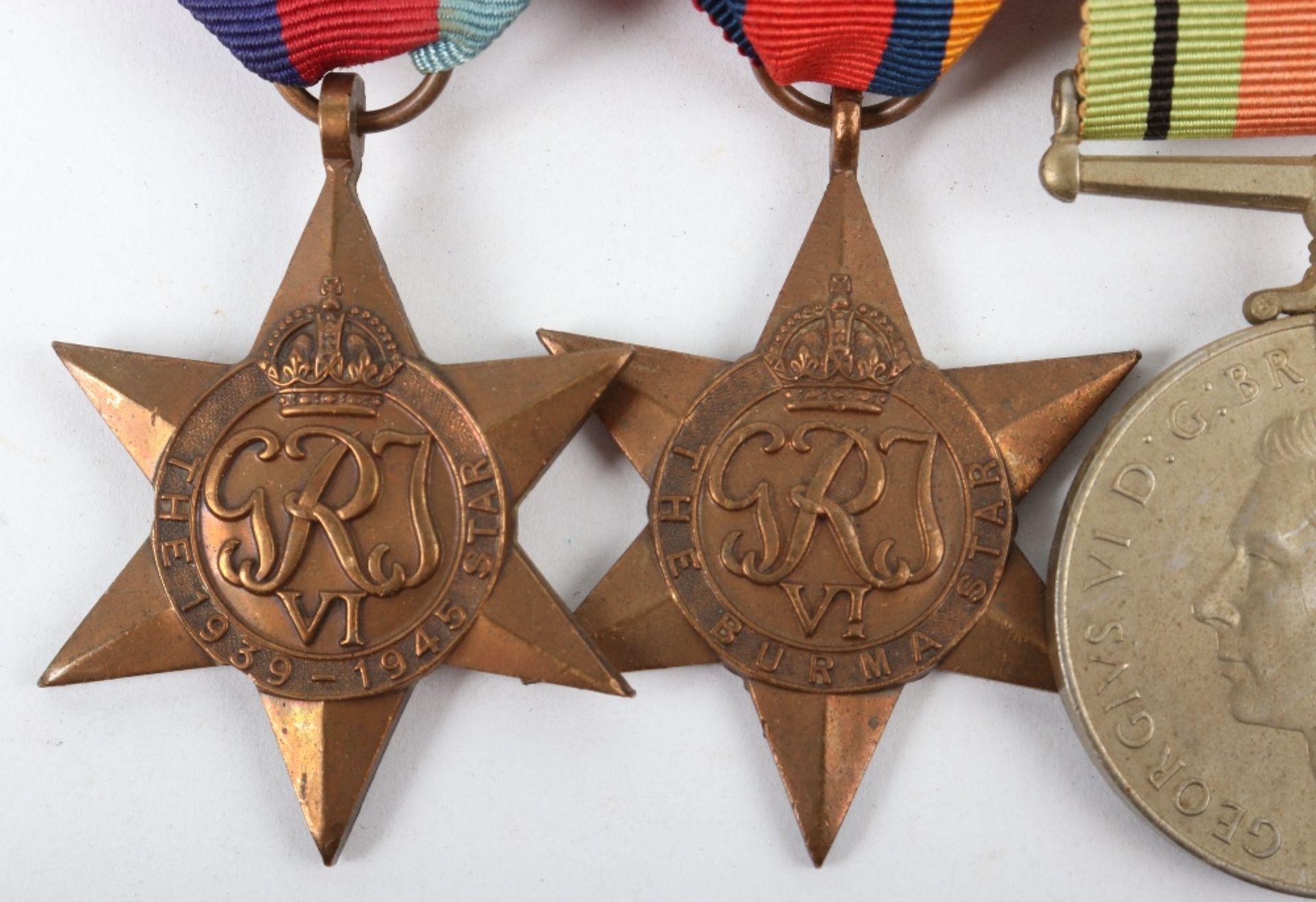 WW2 British Campaign Medal Group - Bild 2 aus 6