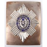 Scots Guards Officers Shoulder Belt Plate