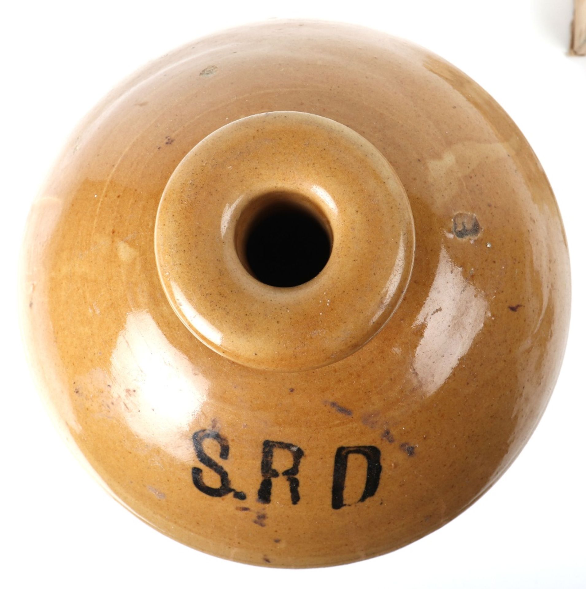 WW1 Salt Glaze Stoneware Rum Flagon - Bild 25 aus 28
