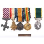 George V Distinguished Flying Cross Medal Group of Four