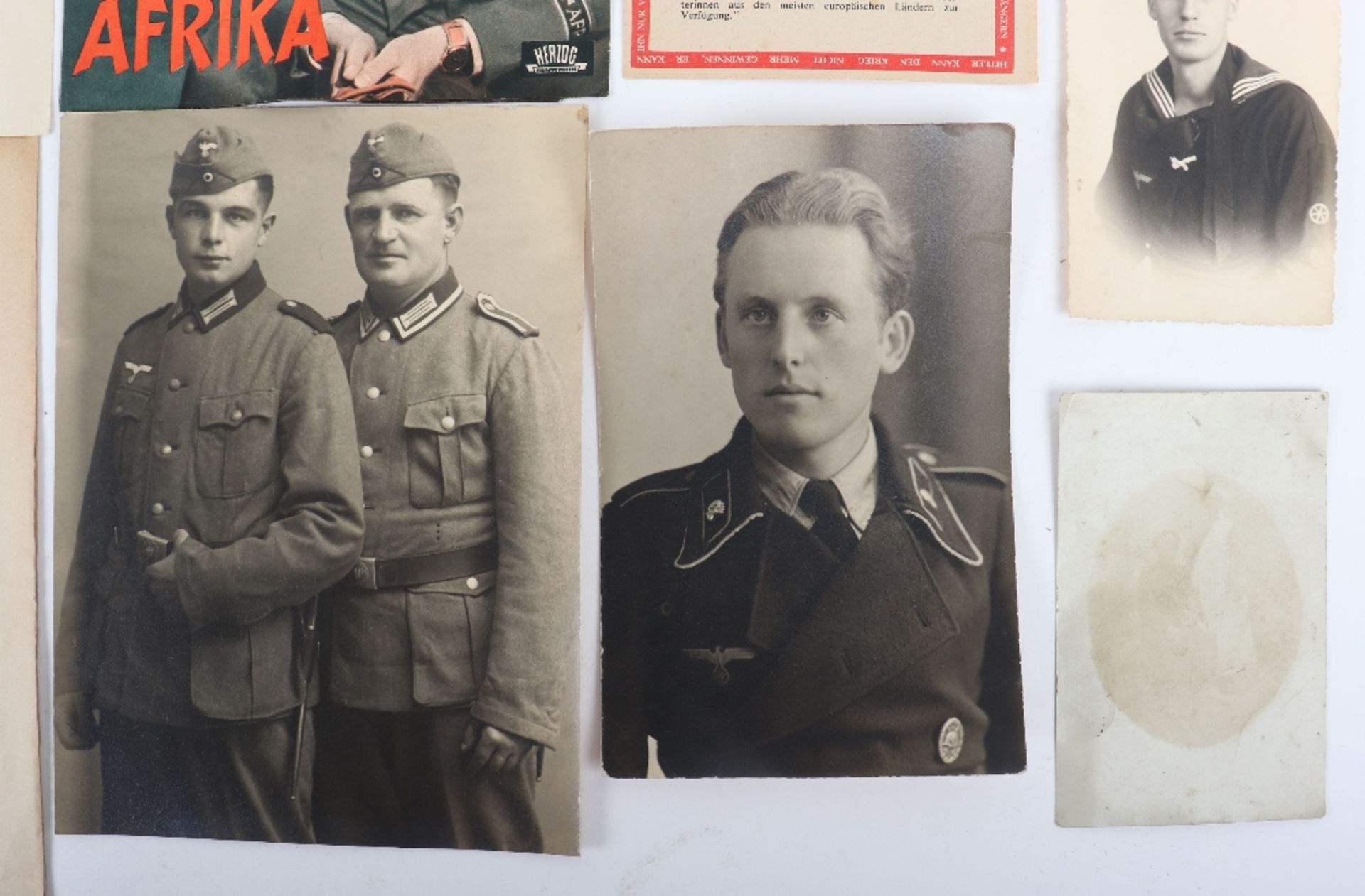 WW2 German Photographs and Ephemera - Bild 3 aus 7