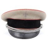 WW2 German Waffen-SS Officers Peaked Cap