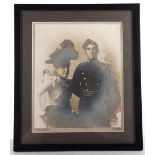 Victorian Framed Picture of Lancer Interest