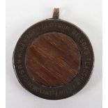 Pendant made from Oak and Copper from Nelsons Flag Ship H.M.S.FOUDROYANT
