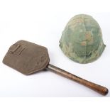 American Vietnam War Period M1 Steel Helmet