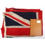 Naval Ships Red Ensign Flag and Associated Paperwork