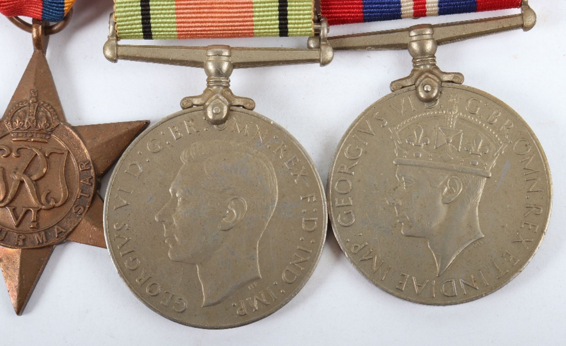 WW2 British Campaign Medal Group - Bild 3 aus 6