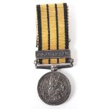 Attributed Officers Victorian Ashantee Miniature Campaign Medal