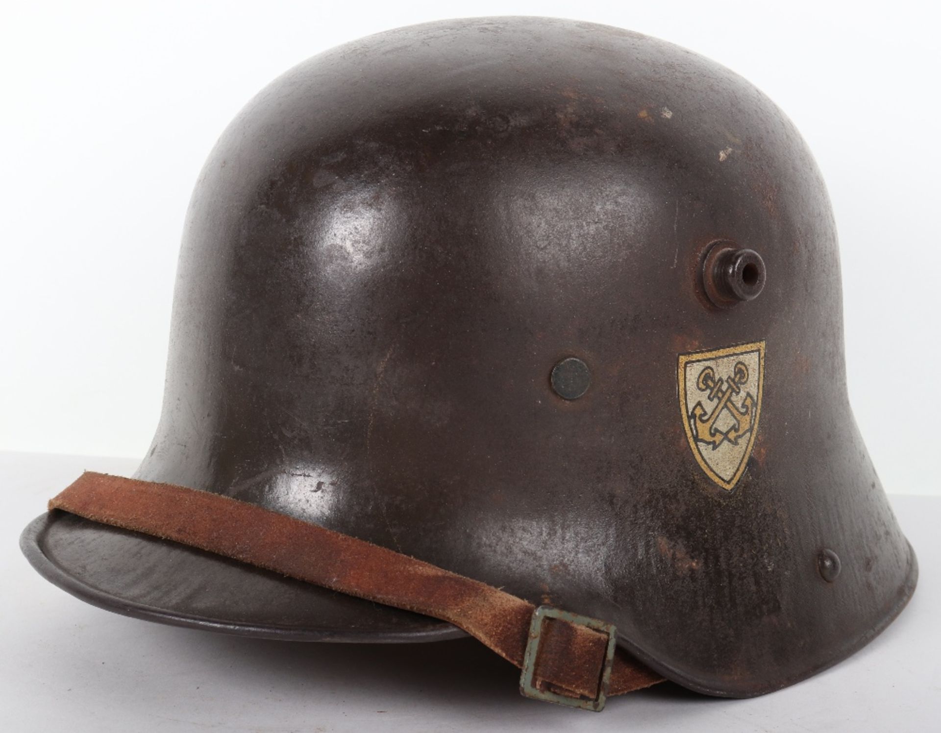Imperial German Marine Korps M-17 Steel Combat Helmet