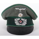 German Army Mountain Troops Crusher Cap