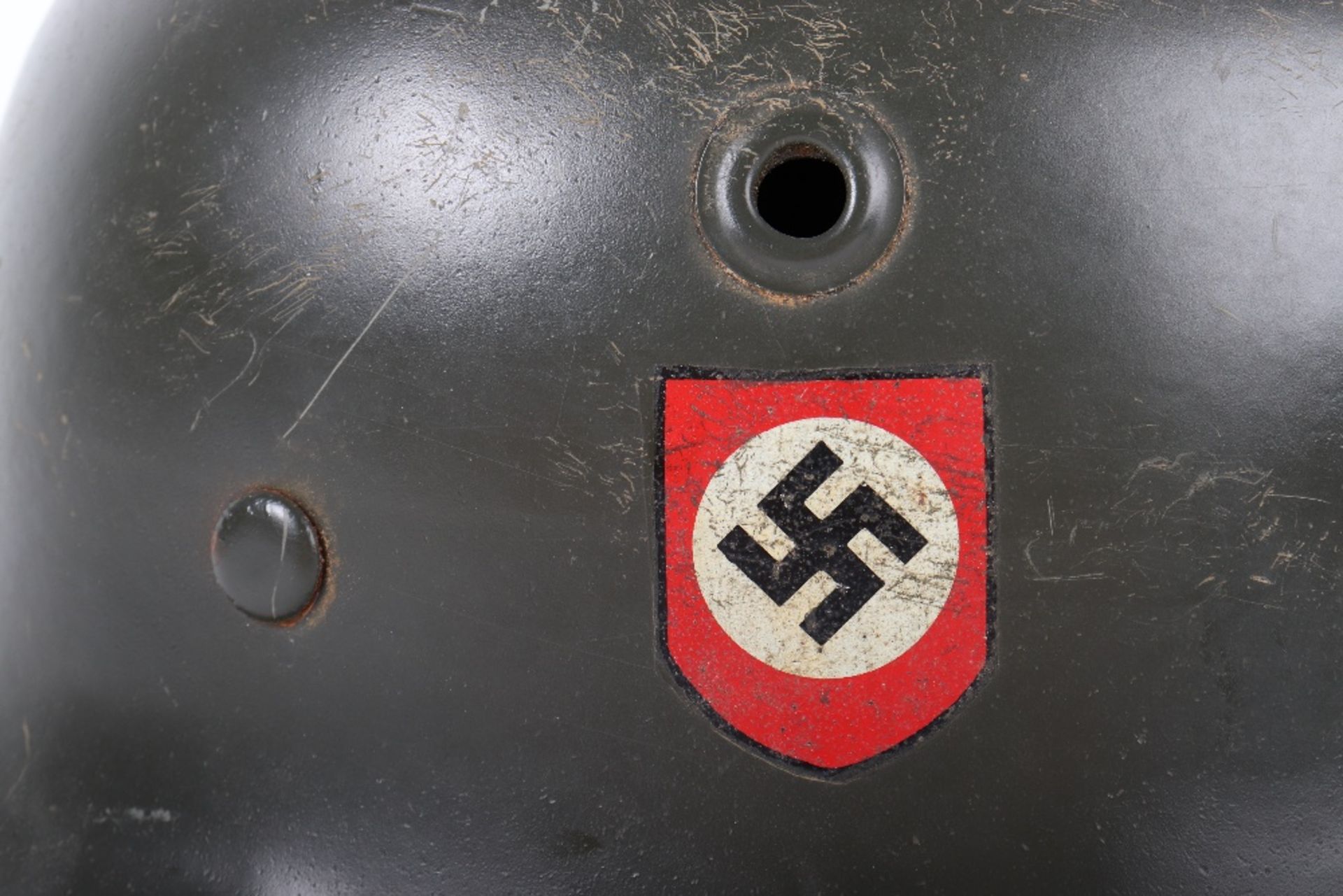 Waffen-SS Double Decal Lightweight Parade Helmet - Bild 4 aus 8