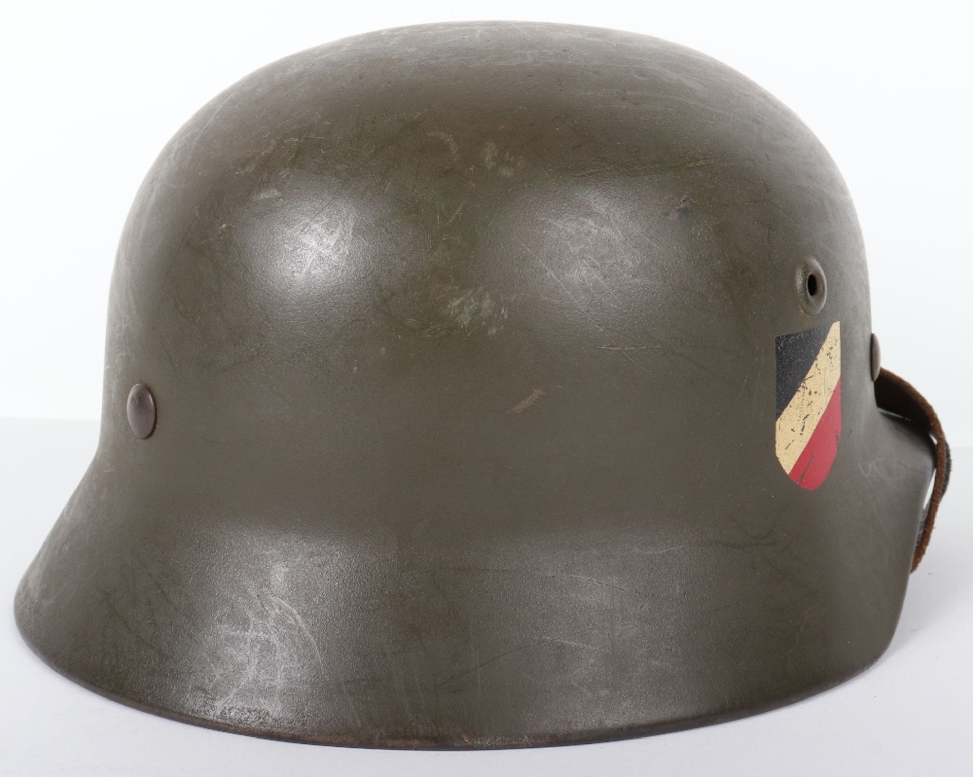 Third Reich NSKK Double Decal Steel Combat Helmet - Bild 3 aus 10