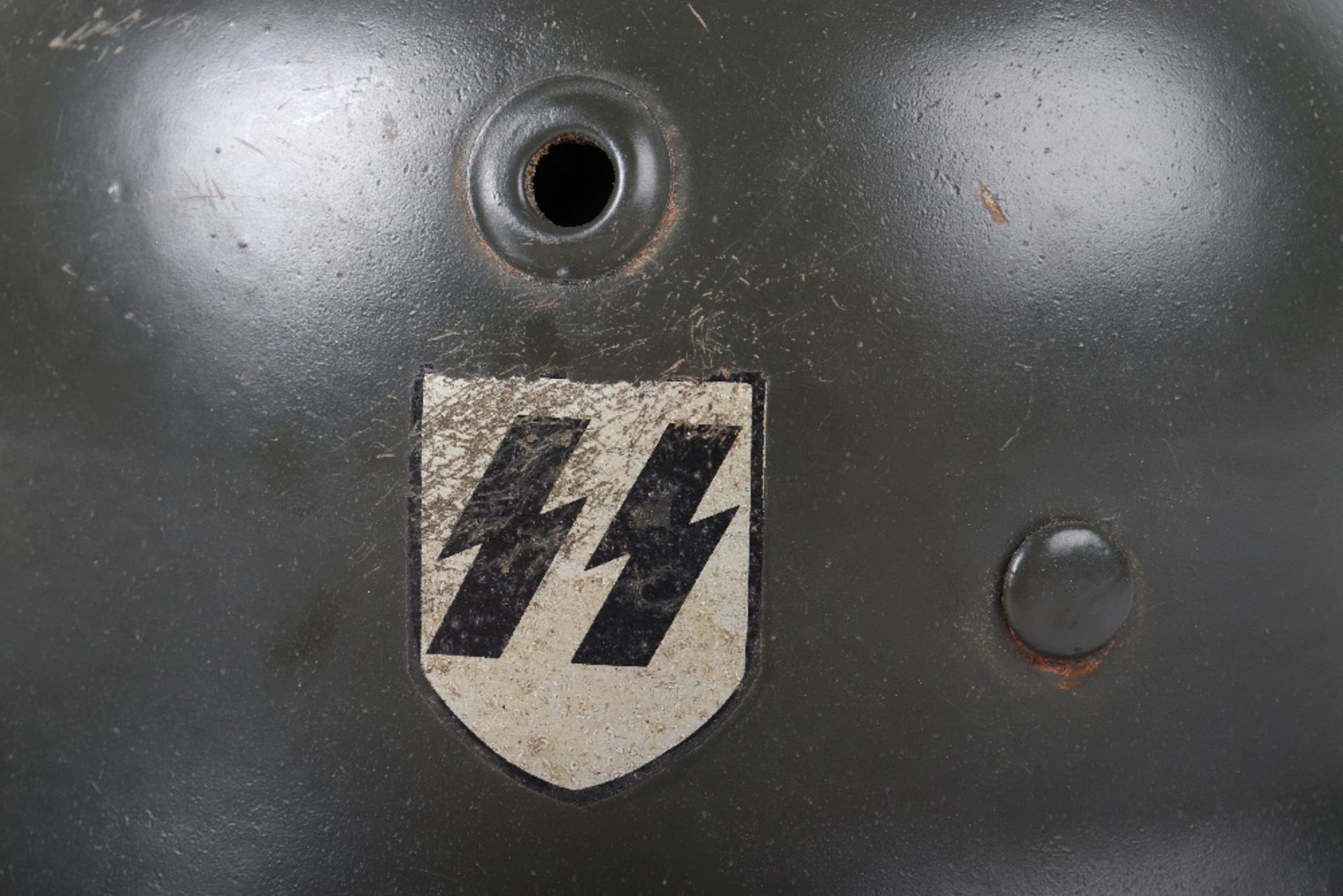 Waffen-SS Double Decal Lightweight Parade Helmet - Bild 5 aus 8