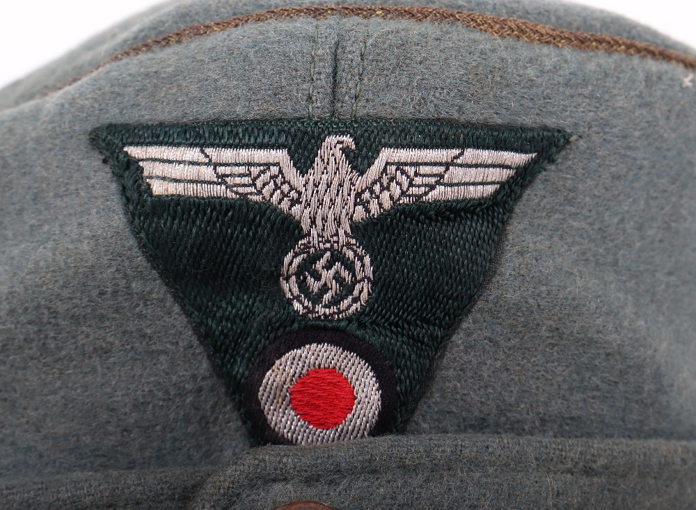 German Army Generals M-43 Field Cap - Image 2 of 7
