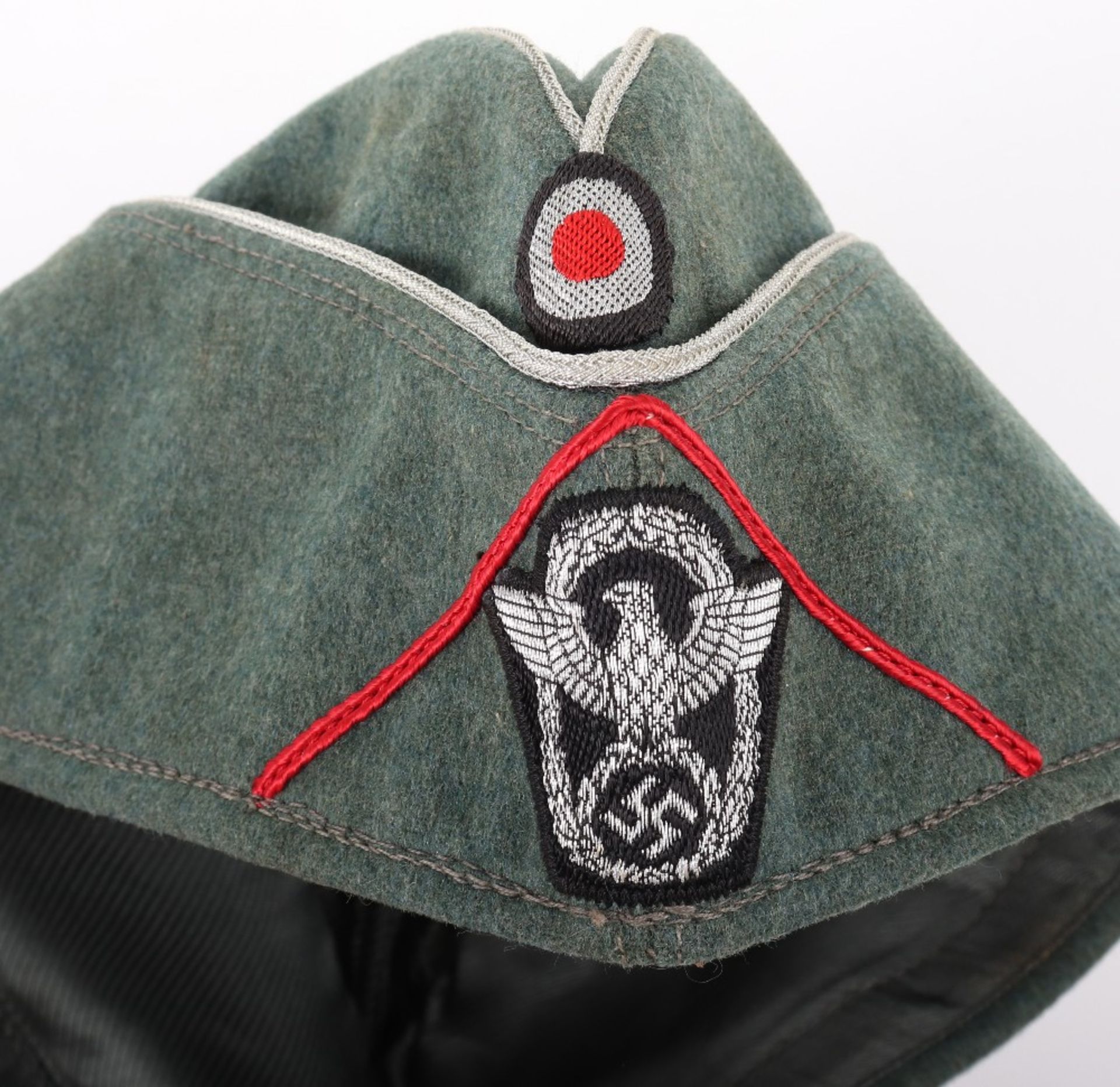 Third Reich Police Officers Overseas / Side Cap - Bild 3 aus 4