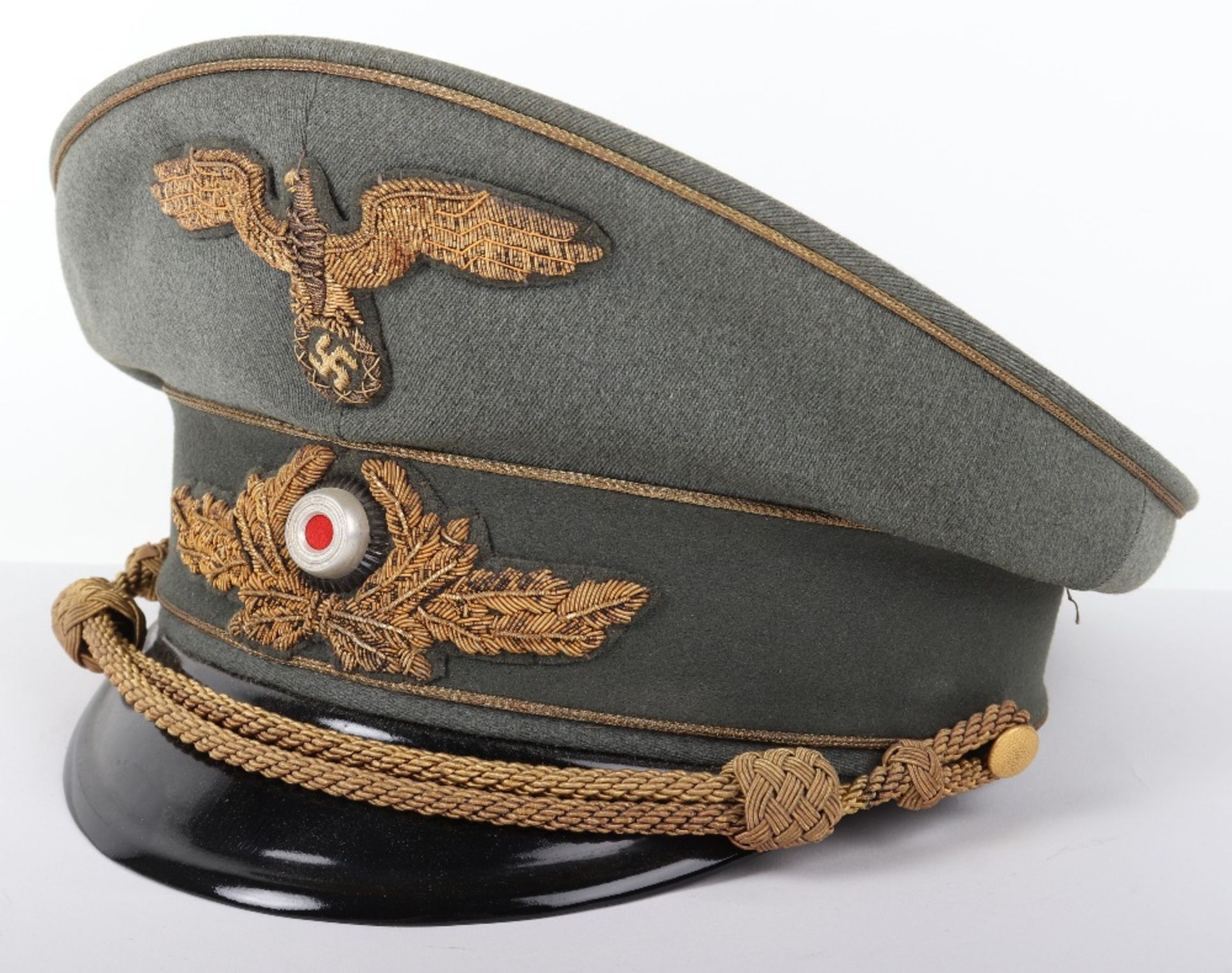 Third Reich Diplomatic Corps Leaders Peaked Cap - Bild 2 aus 5