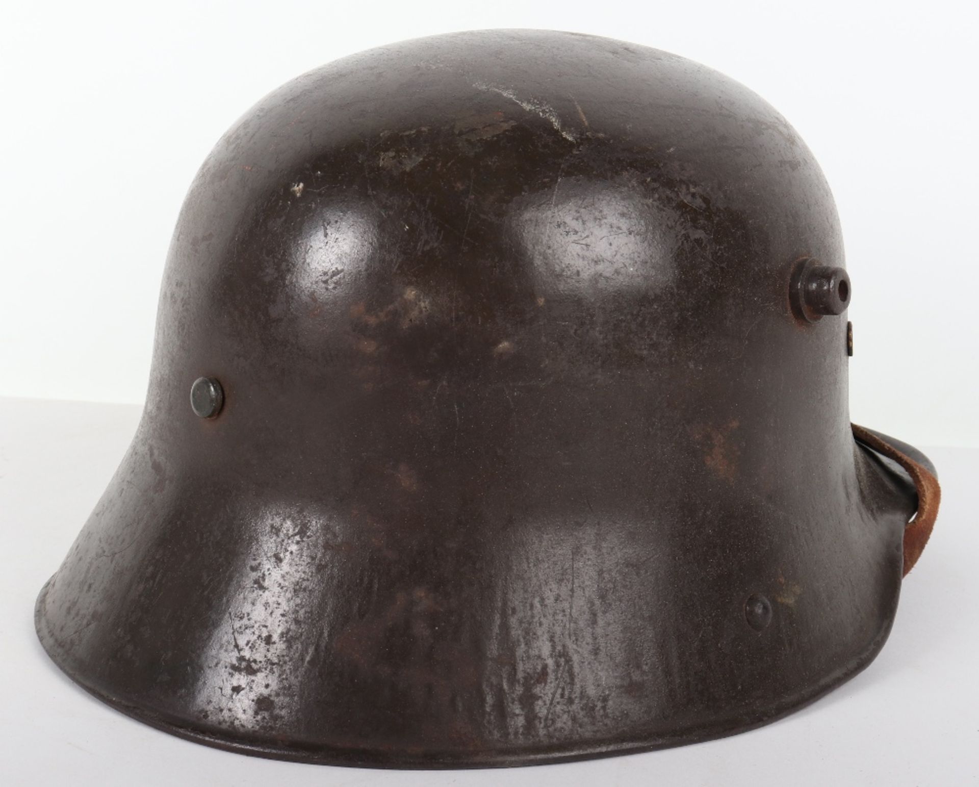 Imperial German Marine Korps M-17 Steel Combat Helmet - Bild 6 aus 9