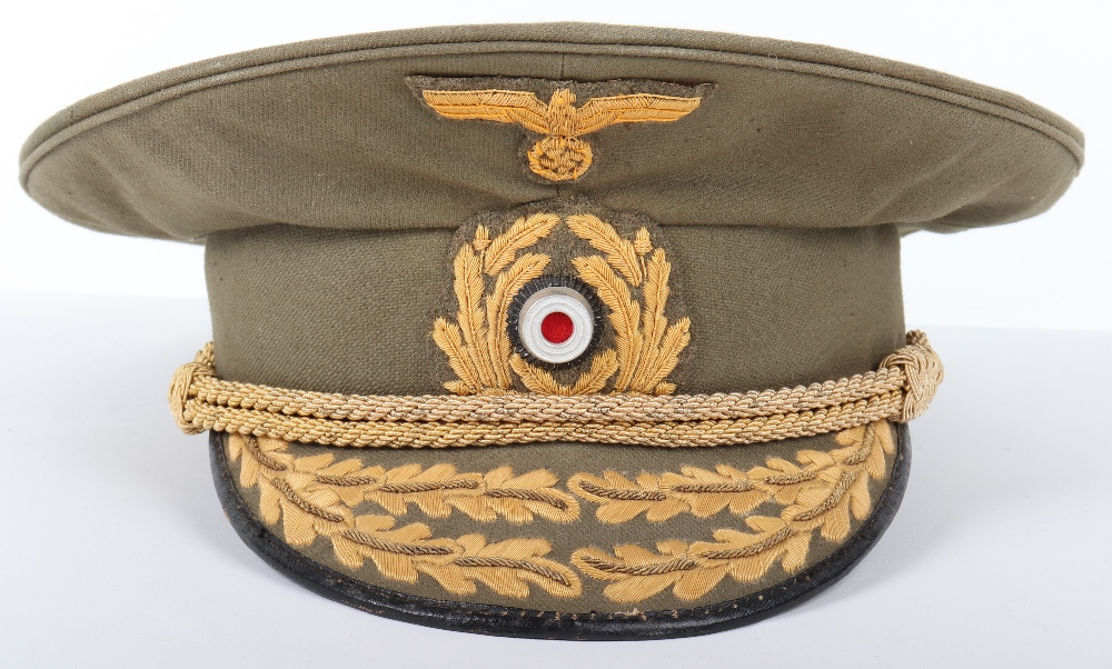 Kriegsmarine Tropical Pattern Admirals Peaked Cap