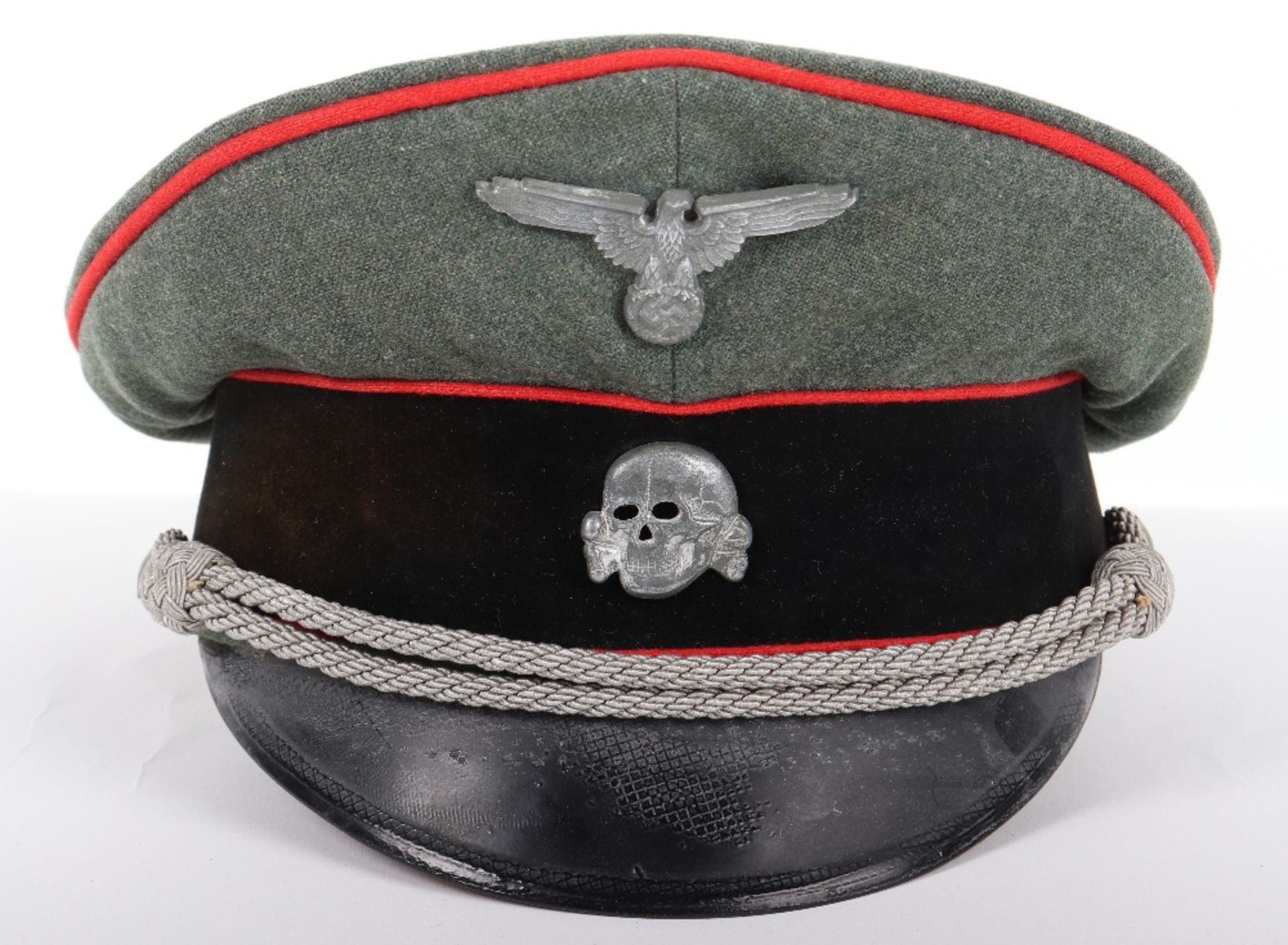 Waffen-SS Artillery Officers Peaked Cap