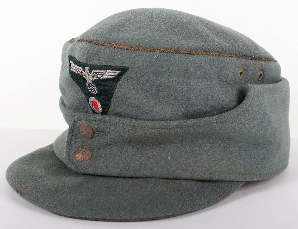 German Army Generals M-43 Field Cap - Image 3 of 7