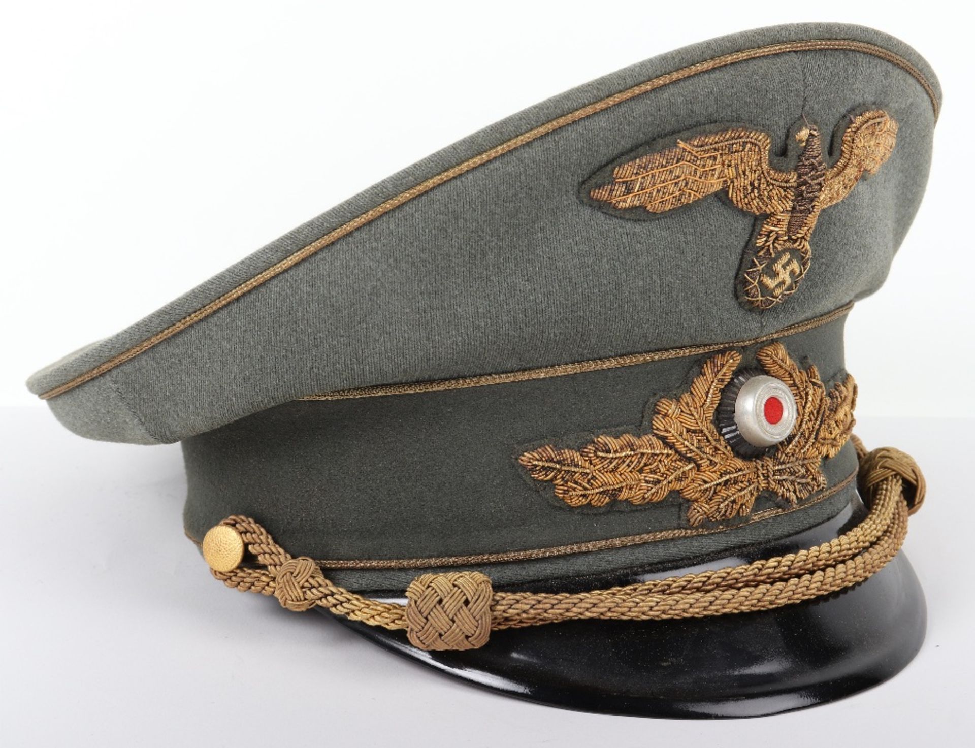 Third Reich Diplomatic Corps Leaders Peaked Cap - Bild 3 aus 5