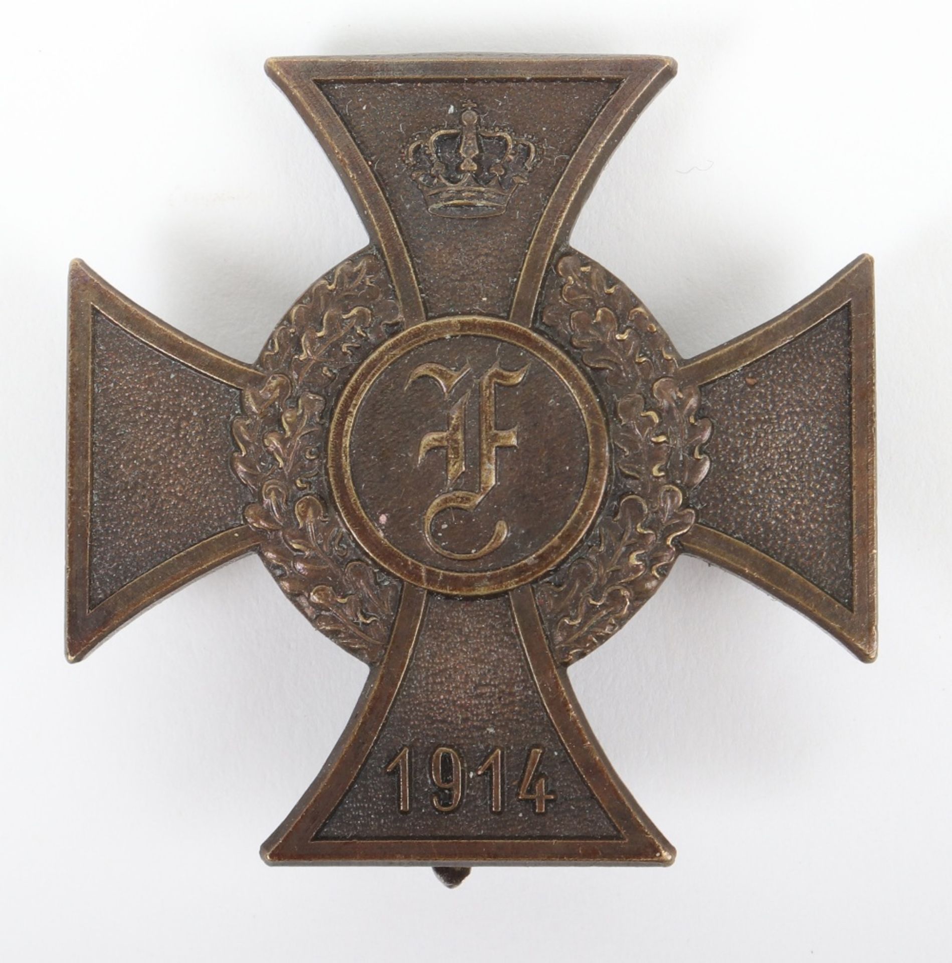 1914 Anhalt Friedrich Cross 1st Class