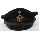 Third Reich Water Police (Wasserschutzpolizei) Peaked Cap