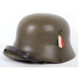 Third Reich Transitional Pattern Steel Helmet