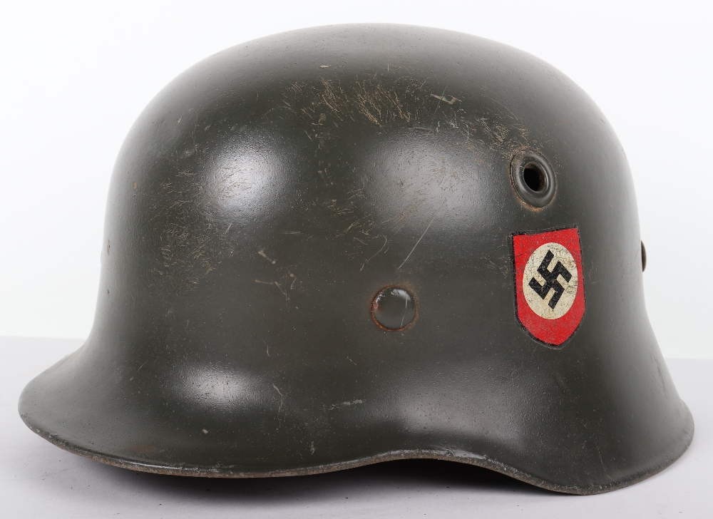Waffen-SS Double Decal Lightweight Parade Helmet - Image 8 of 8