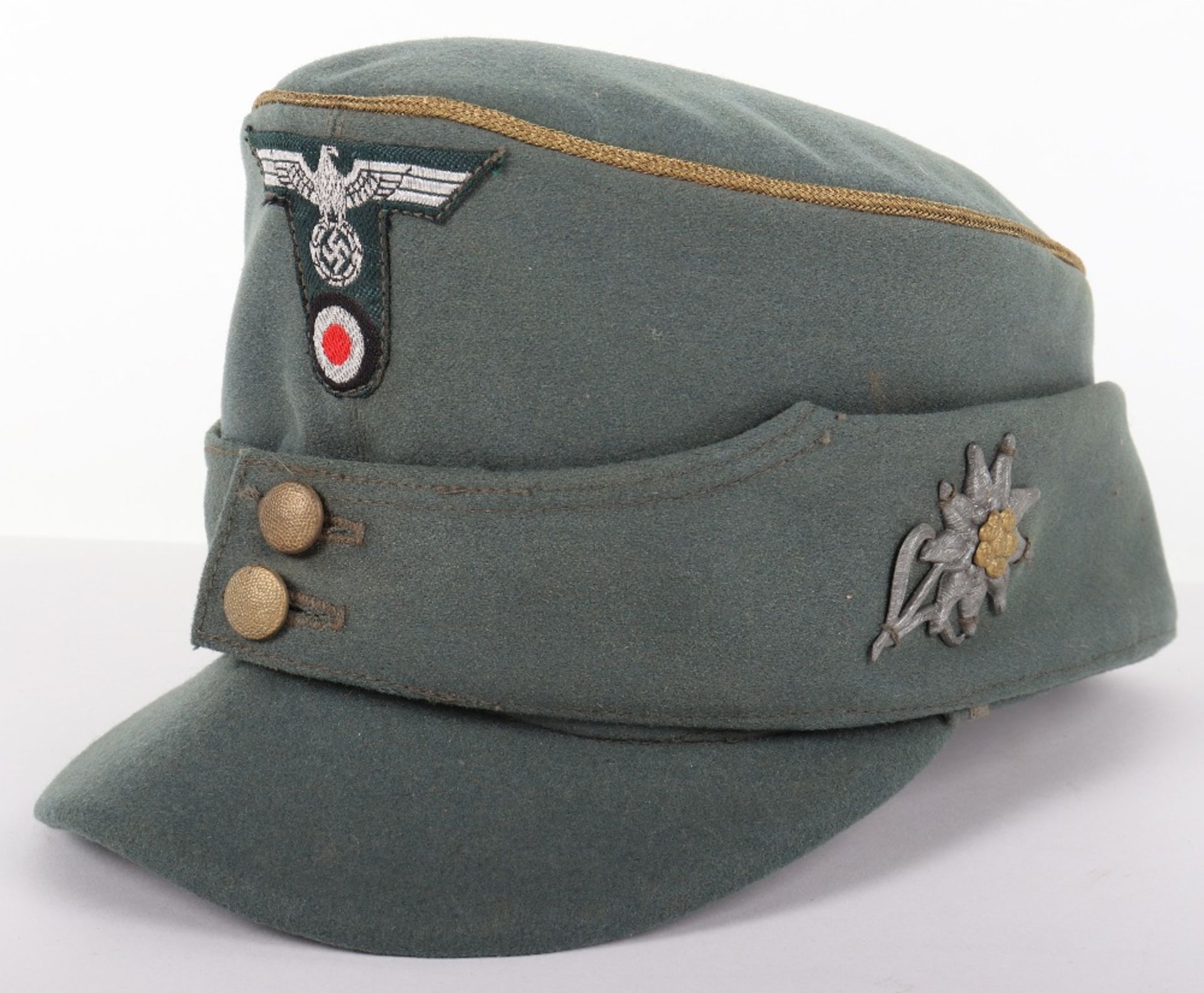 German Army Mountain Troops Generals Begmutze Cap - Bild 3 aus 8