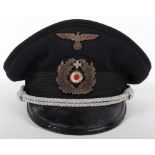 Kriegsmarine Chaplains Peaked Cap